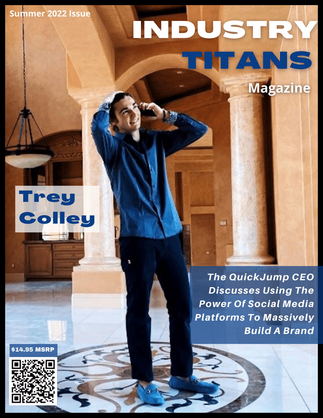 Trey Colley Industry Titans Magazine Cover